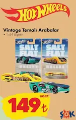 HOT WHEELS OYUNCAK VİNTAGE TEMALI ARABALAR